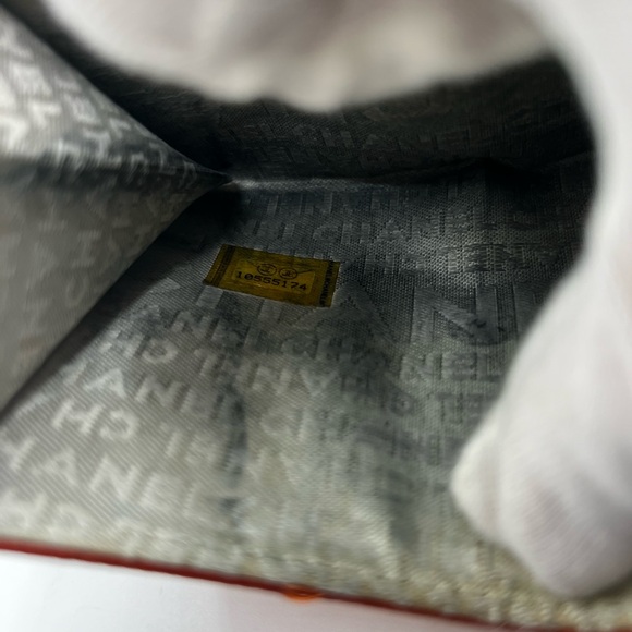 GUC Chanel Matelasse Peach Caviar Compact Trifold Wallet with COA - Picture 8 of 11